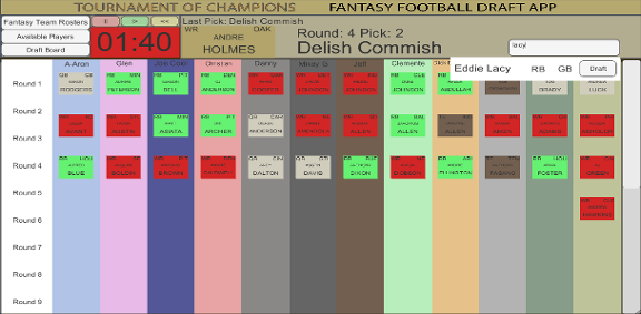 Draft Day App